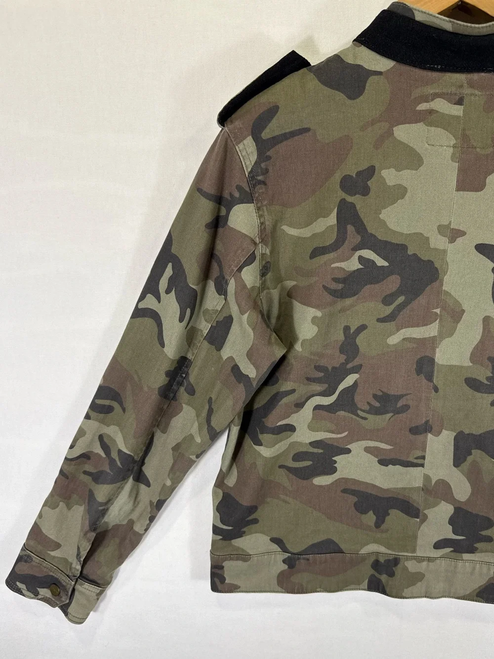 Sanctuary Kids Camo Jacket - Olive & Brown